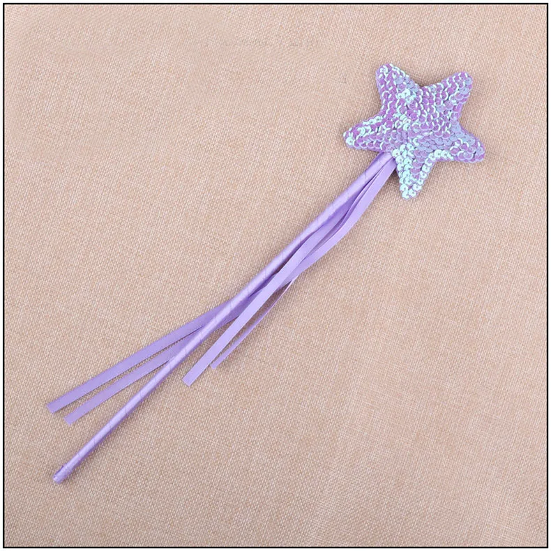 1 Pcs Halloween Star Fairy Wand Magic Stick Girl Party Princess Favors Birthday Gift Carnival Wedding Decoration Christmas Xmas|Украшения
