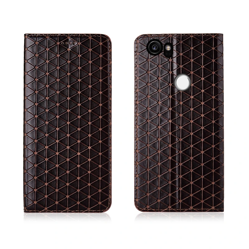 

Gneuine real Leather flip phone case bag for Google Pixel 2 XL/Google Pixel 2 phone sleeve case stand cover card slot holder
