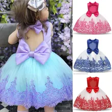 Вечерние платья для маленьких девочек; платье для маленьких девочек; Одежда для маленьких девочек; Детский костюм-пачка с бантом; праздничная одежда для детей