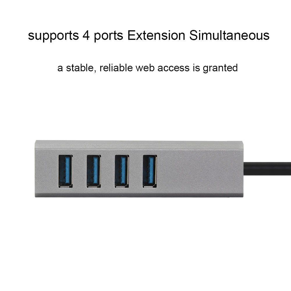 CUYI мульти 4 Порты и разъёмы USB концентратор 3,0 USB hab высокоскоростной разветвитель USB 3,0 Интерфейс концентратор для портативного компьютера Tablet PC жесткий аксессуары