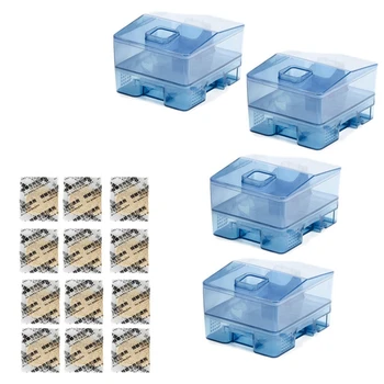 

4PCS Cockroach Trap Capture Case Effective Cockroach Traps Box Reusable Cockroach Catcher for Kitchen