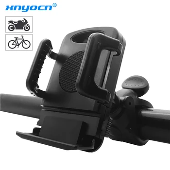 

Xnyocn 360 Degree Rotation Bike Bicycle Mount Holder Adjustable 1.9"-3.9" Motorcycle Phone Stands for Samsung for Iphone 6s 7