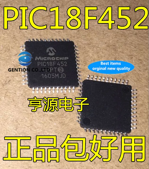

5PCS PIC18F452 PIC18F452-I/PT QFP44 micro controller for a long time в наличии 100% новый и оригинальный