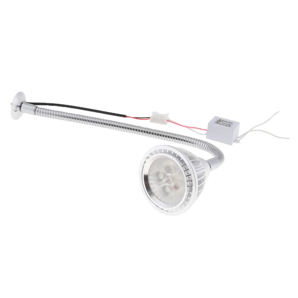 На гибкой ножке, светодиодная лампа для чтения-5 W, 12 V, 6000 K, лодка Диаграмма/карта света