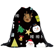 Спальное место# P501 Новая мода унисекс 3D цифровая печать Draw Карманный мешок на шнурке творческие подарки Ежедневно