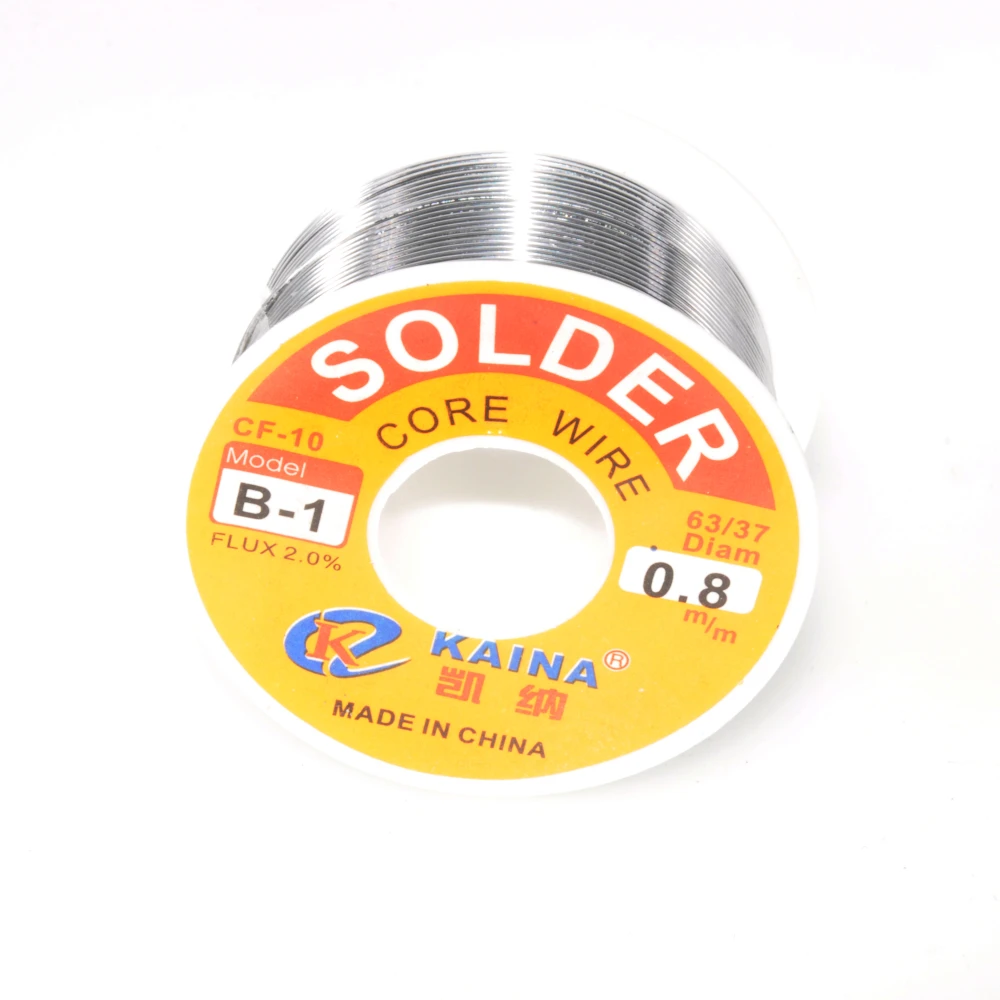 Solder Wire Tin 100G CF-10 63/37 Model B-1 0.5/0.6/0.8/1.0/1.2/1.5/2.0mm Diameter Welding Solder Core soldering wire soldering tin wire welding wires
