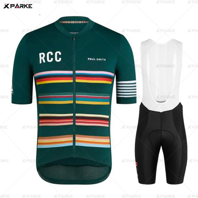 

Pro RCC Raphaing Cycling Jersey Set Racing Bicycle Clothing Man Maillot Ropa Ciclismo MTB Bike Clothing Sportswear Cycling Set