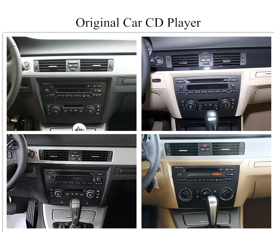 Excellent New! 10.25" 8 Core Android 9.0 Car dvd GPS Navigation for BMW 3 Series E90/E91/E92/E93 With idrive radio multimedia player WIFI 1
