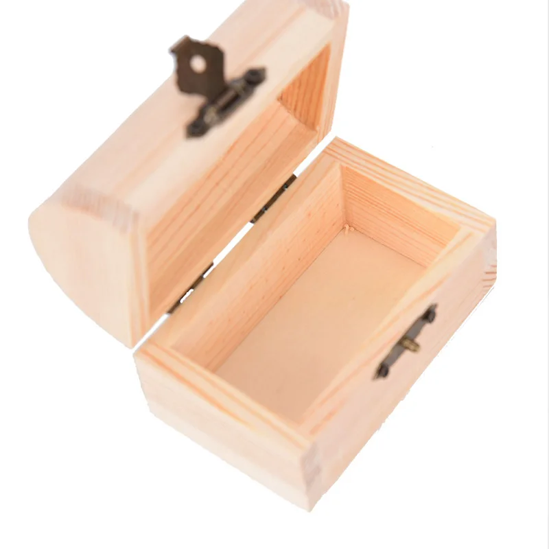 Деревянный винтажный ящик для хранения ювелирных изделий