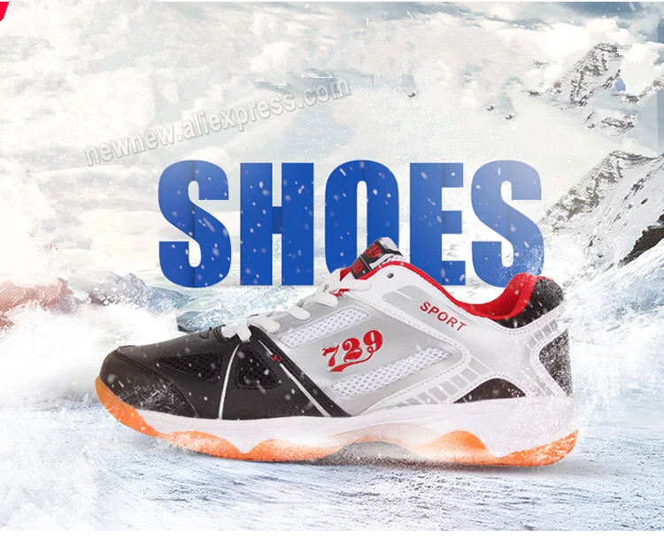 

Original 729 table tennis shoes 2018 Breathable unisex sneakers for table tennis racket game ping pong game for woman and man