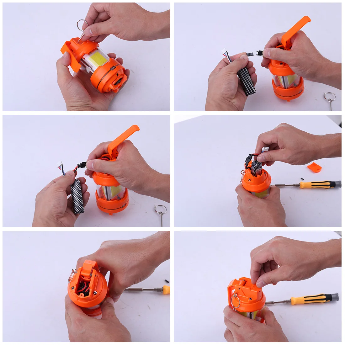 Флэш бомба T238 светодиодный частоты яркая Stun Для 11 1 v Батарея для Nerf водные бисеры