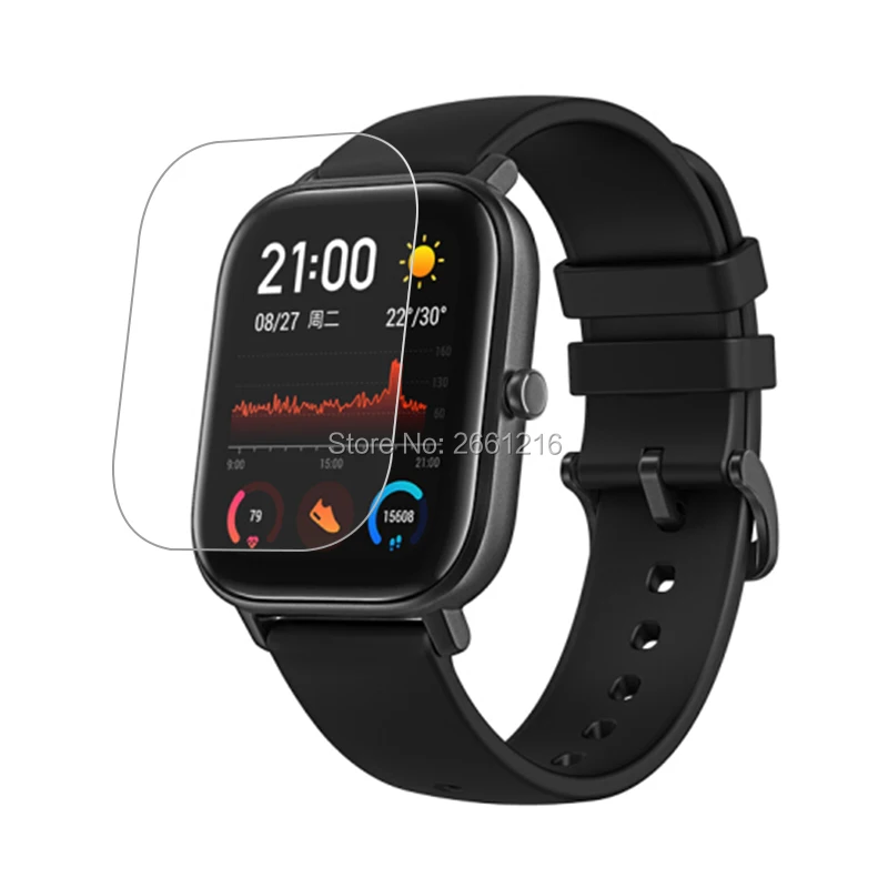 3 шт./партия для Amazfit GTS спортивные Смарт-часы мягкая защитная пленка tpu защита экрана(не закаленное стекло