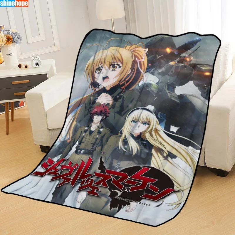 Пользовательские Schwarzesmarken Одеяла Пледы одеяло мягкое одеяло летнее одеяло аниме одеяло путешествия одеяло - Цвет: Blanket 16