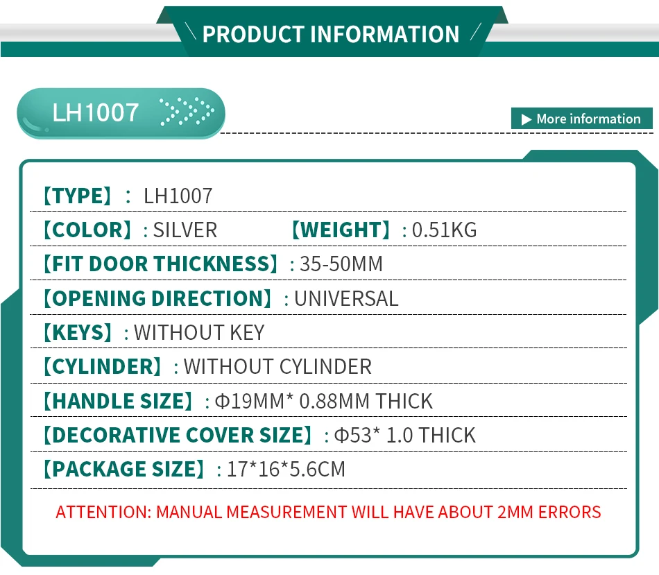 LH1007-Stainless-Steel-Half-Dummy-Door-Knob-For-Interior-Door-Lever-Brushed-Nickel-Door-Handle_12