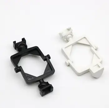 

100 Pieces Disposable Plastic Dental Articulator Black White Cap Articulating Tip