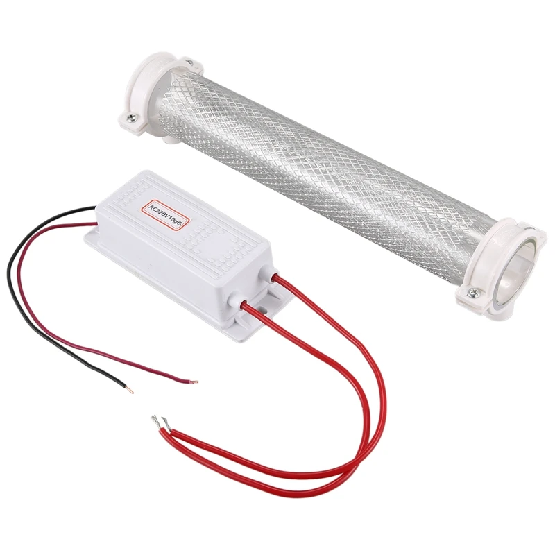 

AC220V 10G Silica Tube Ozone Generator Ozonizer Tube Pipe for Air Purification Air Cleaner Deodorizer DIY