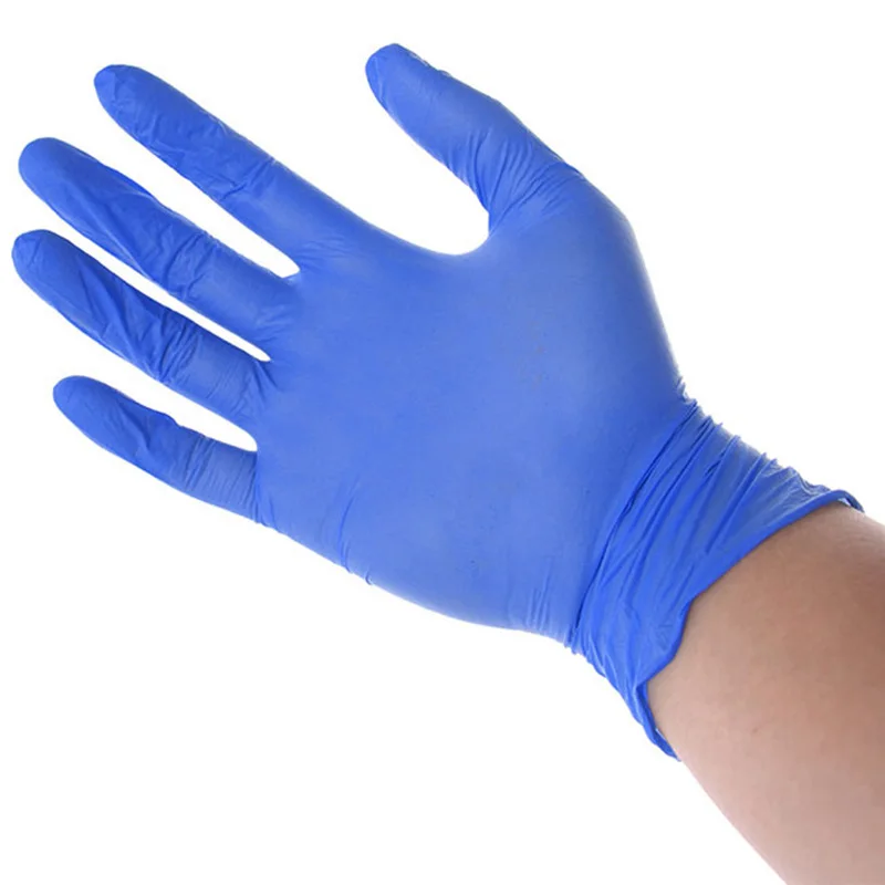 

Nitrile Disposable Gloves, 200 Pcs Gloves, Food Grade Gloves for Painting,Finishing,Cleaning,Safety Work