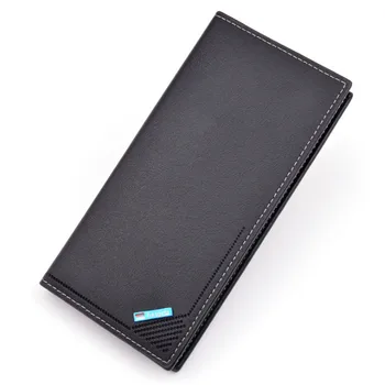 

Men Pu Leather Wallet Clutch Ombre Hombre Portfe Carte Card Holder Carteira Masculina Carteras Billetera Long Purse portafoglio