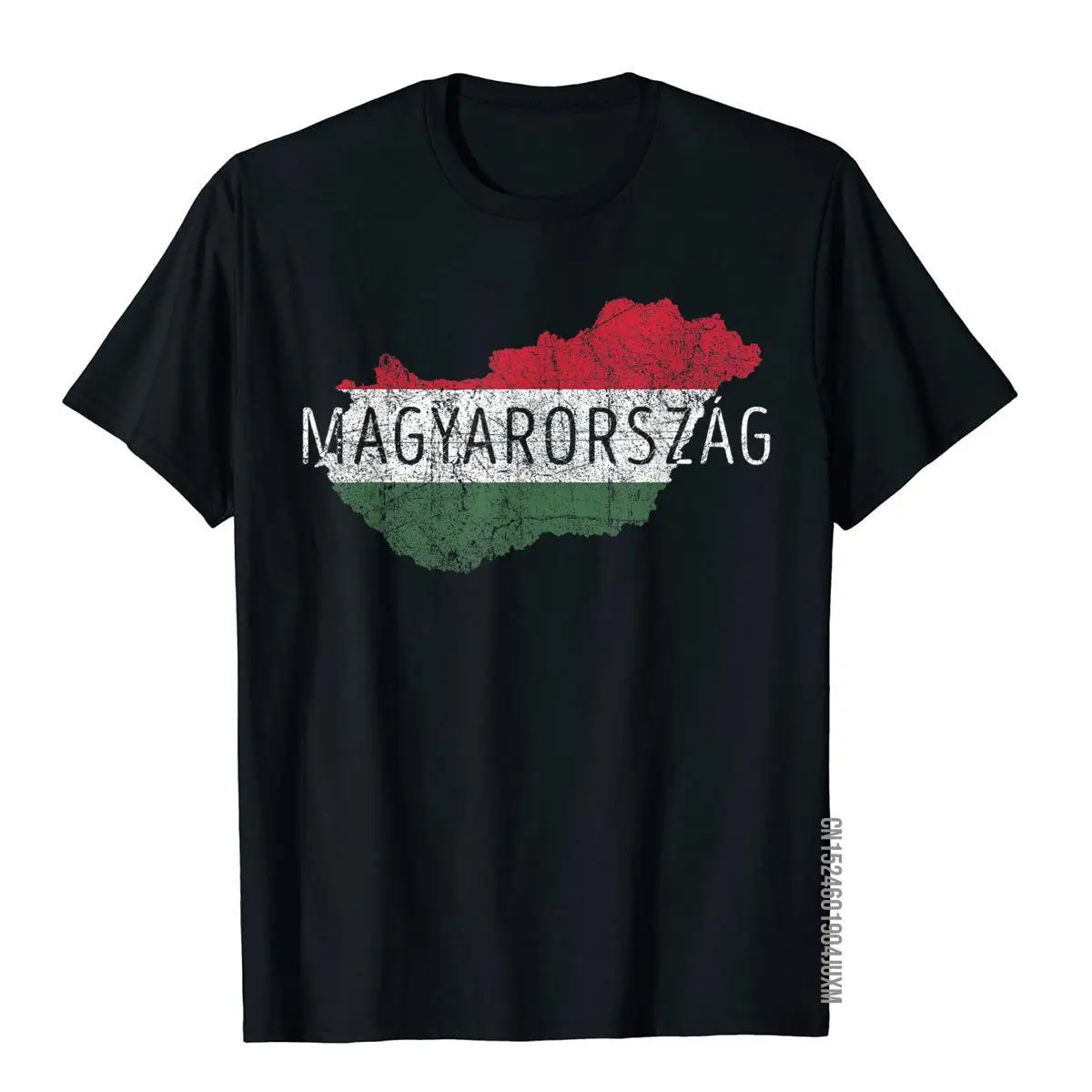 Hungarian Map and Flag Souvenir - Distressed Magyarorszag T-Shirt__97A2854black