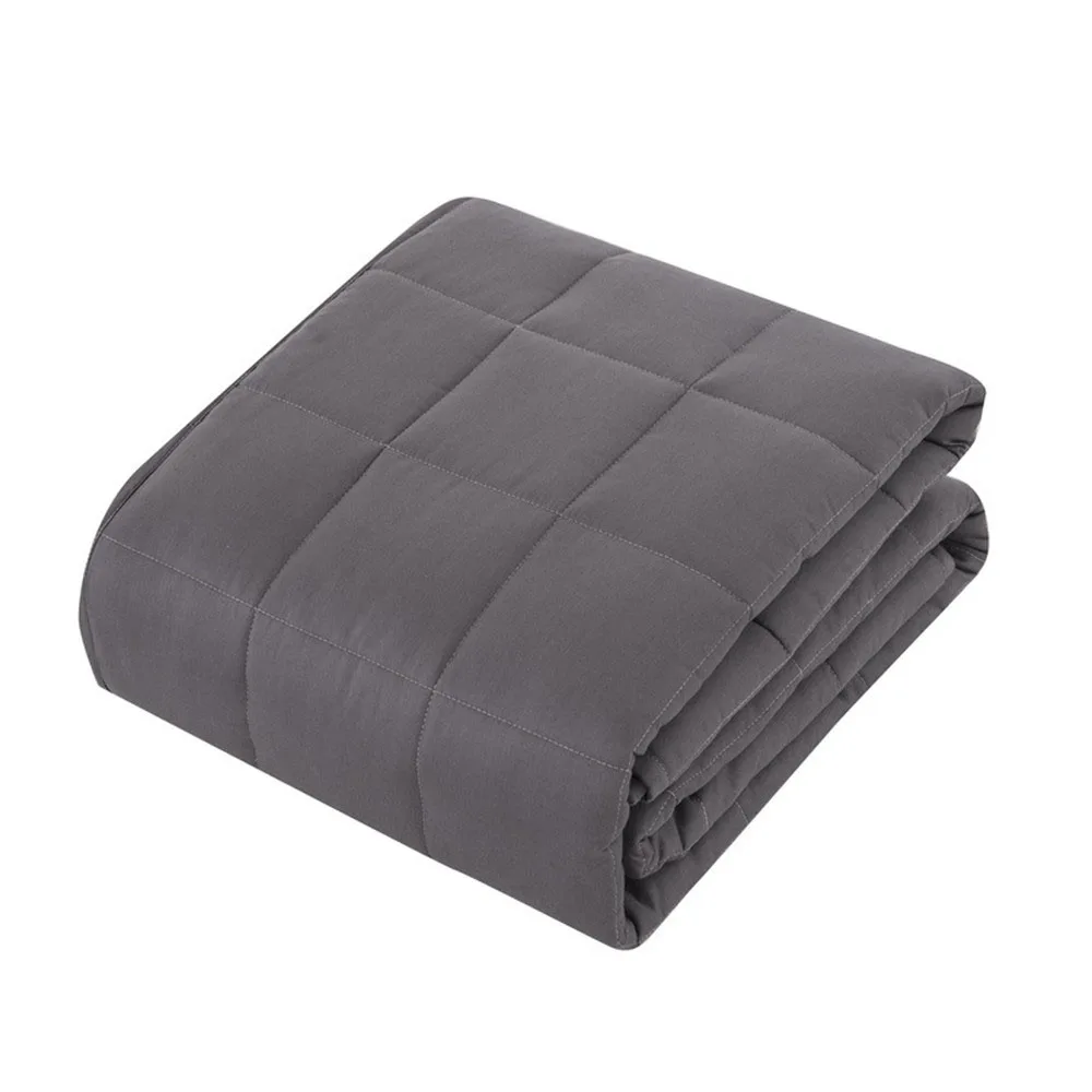 

1 PCS Weighted Blanket for Adult Gravity Blankets Decompression Sleep Aid Pressure Weighted Quilt Dropship