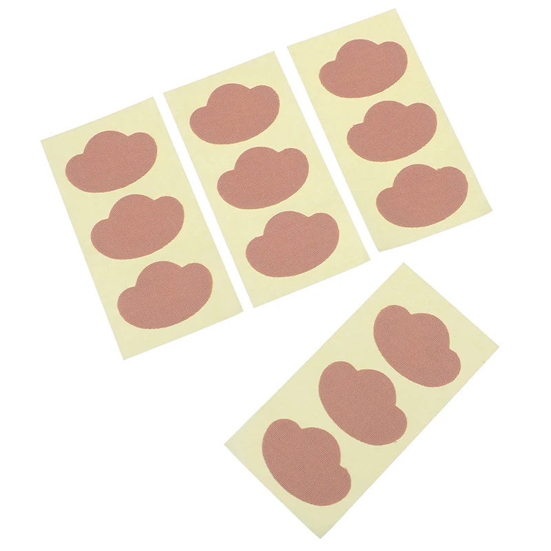 4 Sheets/12pcs Foot Care Stickers Foot Care Tool Gel Shoes Stickers Skin Silicone Relief Plaster Blister Patch Heel Protector