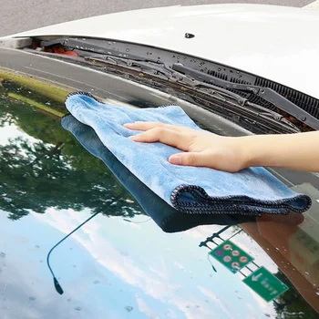 

Comfortable Water Absorption Cleaning Cloth Quick Drying Towel Rag Car Polishing Detailing Strong Water Absorption