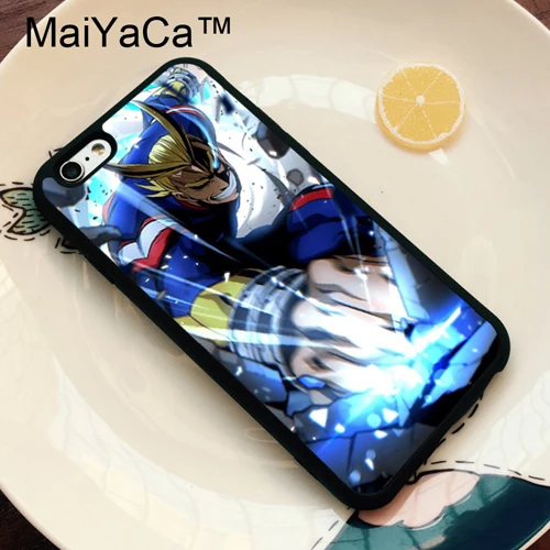 Чехол MaiYaCa Boku no Hero Academy All Might из ТПУ для iPhone 11 Pro MAX X XR XS MAX 6 6s 7 8 Plus 5S задняя крышка - Цвет: 4503