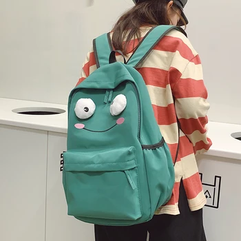 

Youth Girl Casual Backpack Cartoon Pattern Cute Bagpack Lightweight Women's Travel Bag Bookbag Teenager Student Backpacks