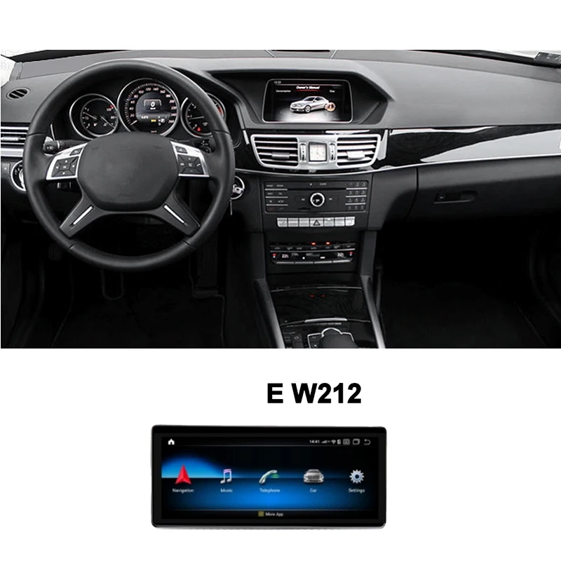 Car Multimedia Player NAVI For Mercedes Benz E Class MB W212 E250 E300 E350 2010 2011 2012 2014 2015 2016 CarPlay GPS Navigation