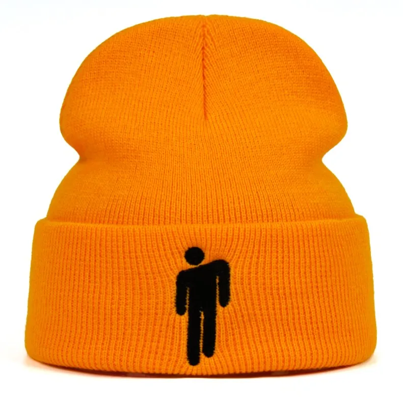 MOONBIFFY Beanie, 6 цветов, вязаная зимняя шапка, одноцветная, в стиле хип-хоп, Skullies, вязаная шапка, шапка, аксессуар для костюма, подарки, теплые шапки-бини - Цвет: yellow