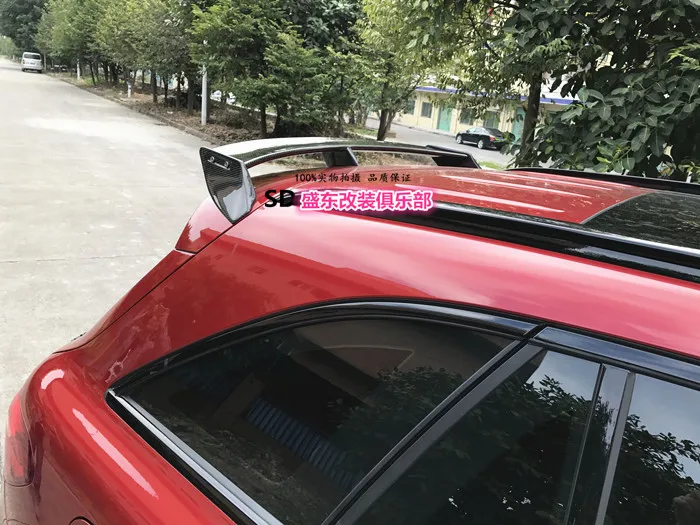 Подходит для Mercedes-Benz GLC63 GLC200 GLC260 GLC43 GLC63 задний спойлер из углеродного волокна заднее крыло