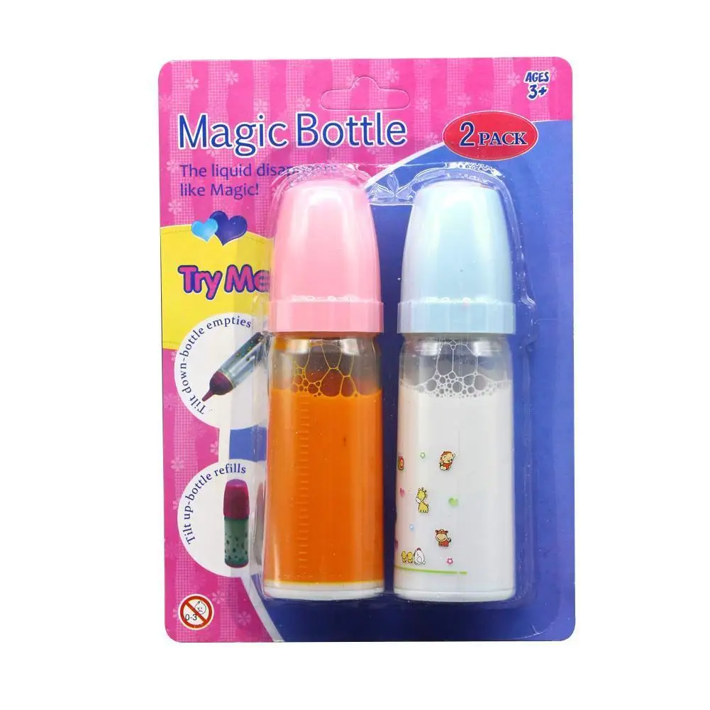 Ensemble De Bouteilles Magiques Pour Bébés Nouveau-nés, Petites Et Moyennes  Disponibles, 2 Biberons, 2 Bouteilles De Jus, 1 Sucette Jouet, Accessoires  De Poupée, Lait Et Jus Qui Disparaissent, Cadeau D'halloween/action De  Grâce/noël