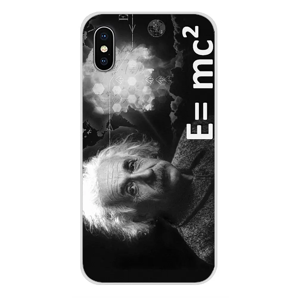 E mc2 с E = mc Математика Альберта Эйнштейна для Huawei NOVA 2 3 2i 3i Y6 Y7 Y9 премьер-профессионал GR3 GR5 Y5II Y6II силиконовый чехол