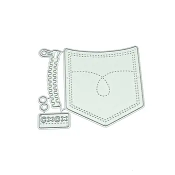 

Pocket DIY Metal Cutting Dies Stencil Scrapbooking Photo Album Stamp Paper Card Crafts Decor 95AA