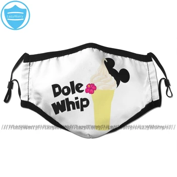 

Mickey Mouth Face Mask Dole Whip Facial Mask Kawai Cool with 2 Filters for Adult