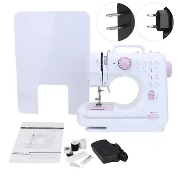 

Portable Household Sewing Machine 12 Stitch Version Electric Mini Sewing Machine Maquina Decoser Flat-bed