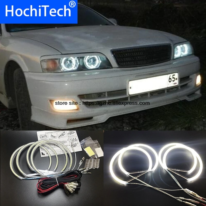 HochiTech ультра яркий SMD белый светодиодный ангельские глазки halo ring kit дневной
