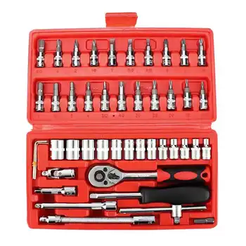 

motorcycle tools automobiles /Set Car Repair Tool Kit Wrench Spanner Socket Ratchet Set for Vehicle Maintenance Repair
