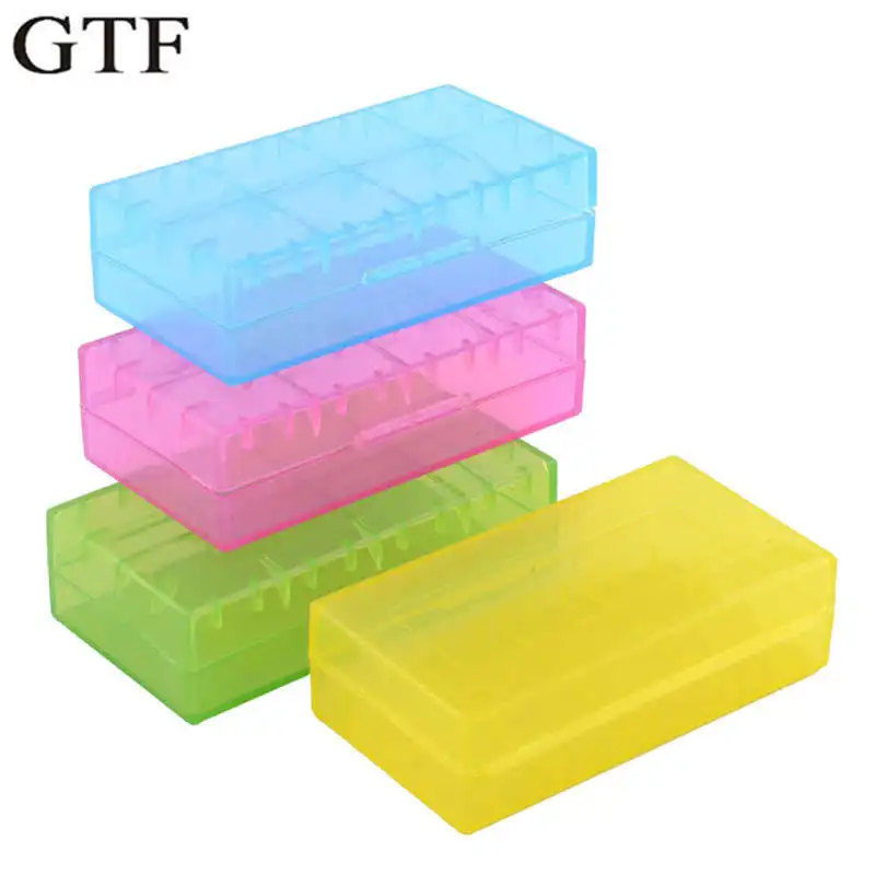 

GTF 18650/16340/CR123A Battery Box battery case Holder Box Storage Color Option Blue/Purple/White/Green/Yellow/Orange