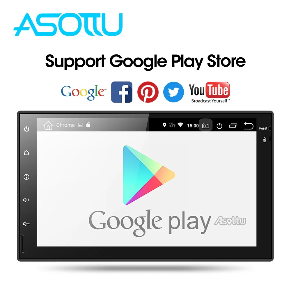 Asottu cwd7060 2 г Android 8.1 dvd gps навигация Радио Видео плеер стерео Универсальный DIN радио