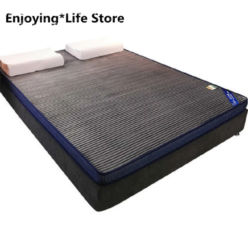 

Natural Latex Mattress Memory Foam Filling Luxury 9 Cm Soft Comfortable Single Double Size Tatami Mattress Bedroom Furniture