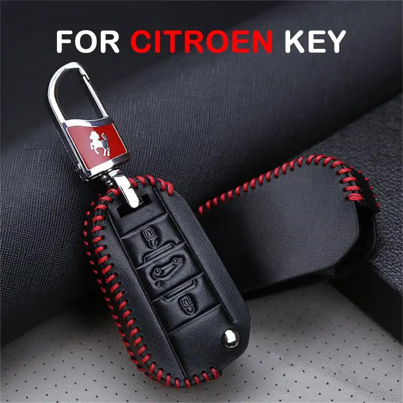 Чехол для автомобильного ключа для Citroen C1 C2 C3 C4 C5 C4l DS5 Xsara Grand Picasso Berlingo брелок сумка Hoder