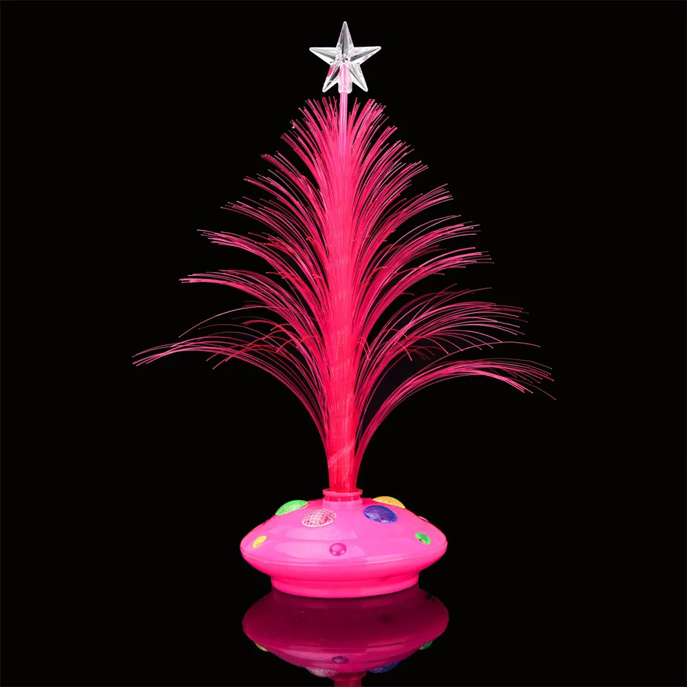 Светодиодный мини Рождественская елка, Веселый светодиодный, меняющий цвет, Мини Рождественская елка, домашний стол, вечерние,, автоматически L* 5