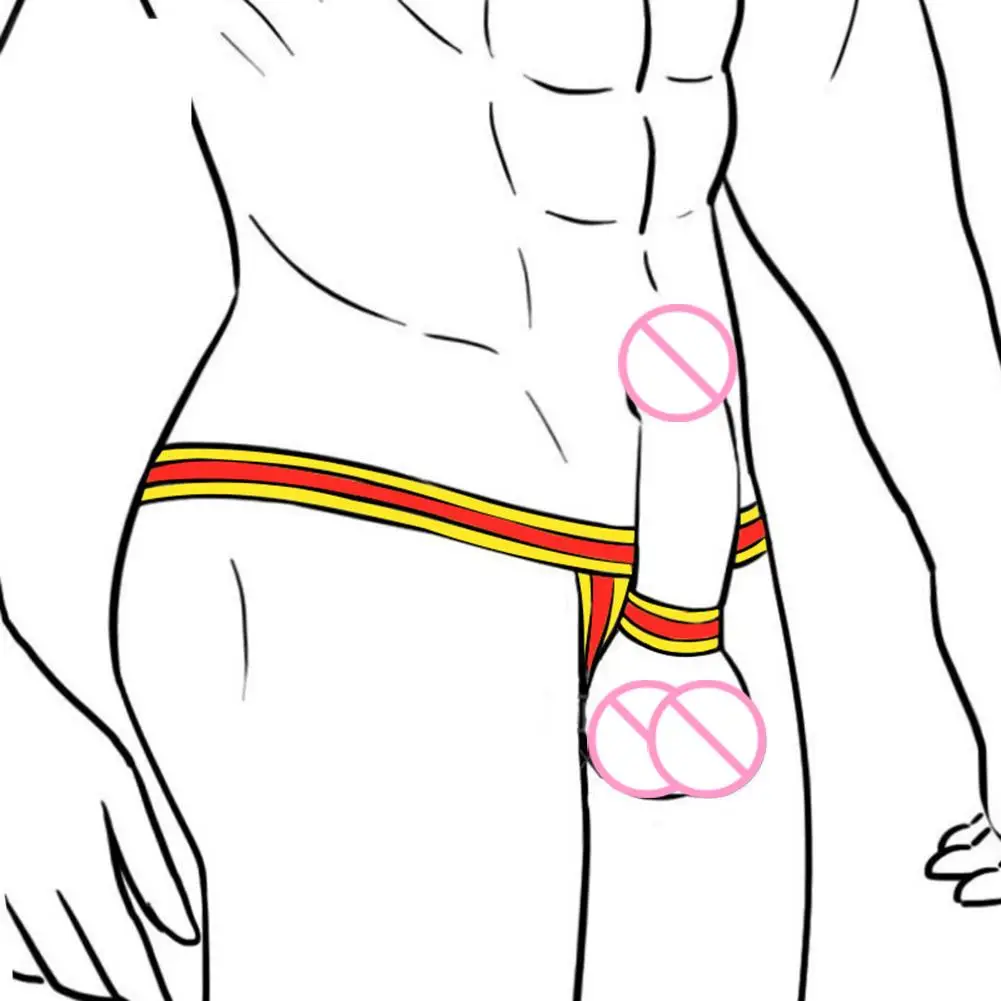 Сексуальное мужское нижнее белье пенис выпуклость усилитель кольцо стринги