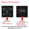 110V 120V 230V All Touch Screen Temperature Controller Thermoregulator Black Back Light Electric Heating Room Thermostat WiFi ► Photo 3/6