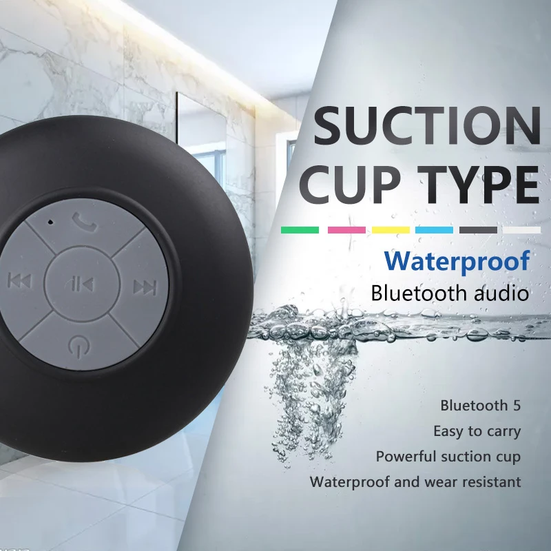 waterproof suction speaker