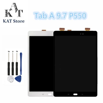 

KAT LCD Screen Replacement For Samsung Tab A 9.7" SM-P555M SM-P555 P550 LCD Display Touch Screen Quality Guarantee