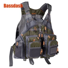 Bassdash – gilet de pêche à sangle ajustable pour hommes et femmes, pour la pêche au bar à la mouche et les activités de plein air, gilet de kayak, vêtements de camping 