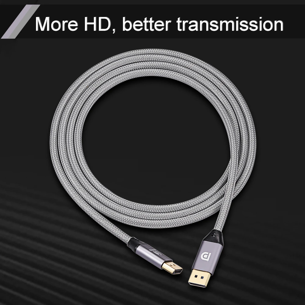 Порт дисплея 1 2 кабель 4K 3D HD 60Hz адаптер портов для HDTV видеокарты проектор порт