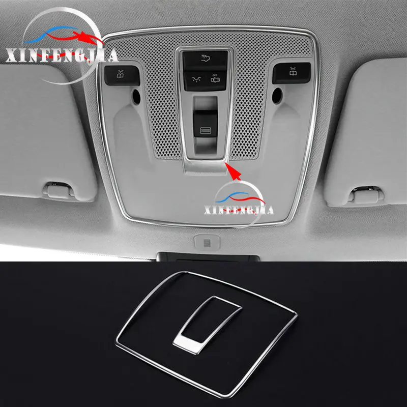 

For Mercedes-Benz CLA GLA A B Class X156 C117 W176 W246 Steel Front reading light Lamp cover trim